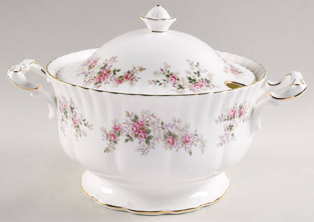 Lavender Rose Tureen & Lid