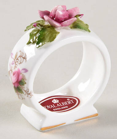 Lavender Rose Napkin Ring