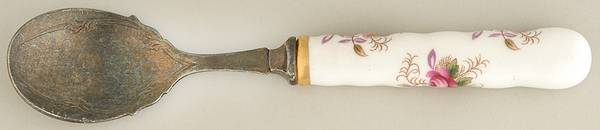 Lavender Rose Sugar Spoon