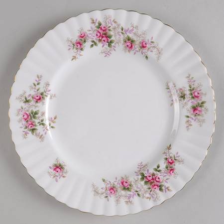 Lavender Rose Luncheon Plate by Royal Albert