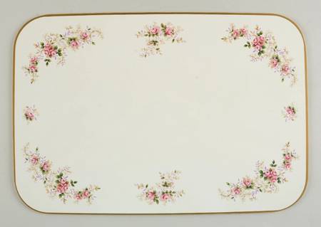 Lavender Rose Corkboard Placemat