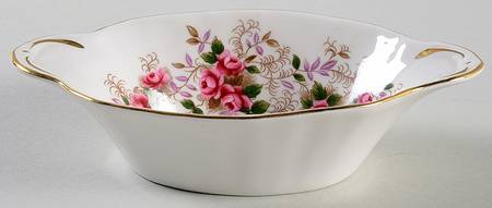 Lavender Rose 5" Oval Sweet Meat Dish by Royal Albert