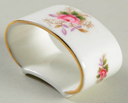 Lavender Rose Napkin Ring