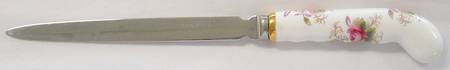 Lavender Rose Letter Opener