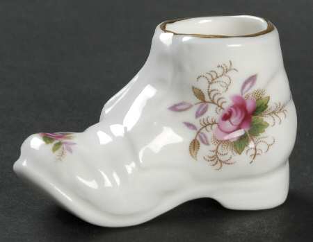 Lavender Rose Small Shoe by Royal Albert