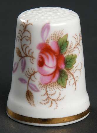 Lavender Rose Thimble