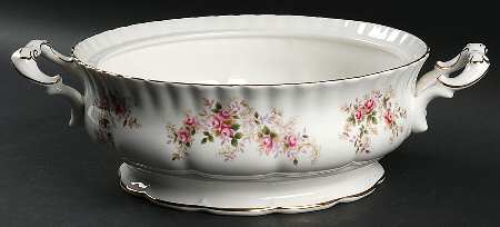 Lavender Rose Tureen No Lid