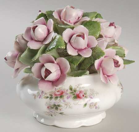 Lavender Rose Floral Cluster