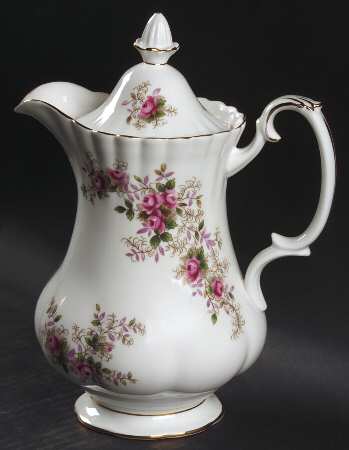 Lavender Rose Hot Water Jug & Lid