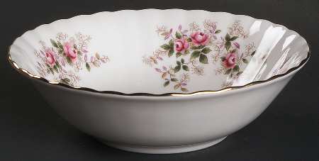 Lavender Rose Coupe Cereal Bowl