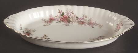 Lavender Rose Tray for Mini Creamer & Open Sugar