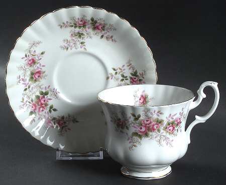 Lavender Rose Oversized Cup & Saucer Set