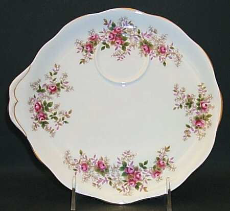 Lavender Rose Snack Plate by Royal Albert