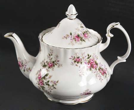 Lavender Rose Small Teapot & Lid