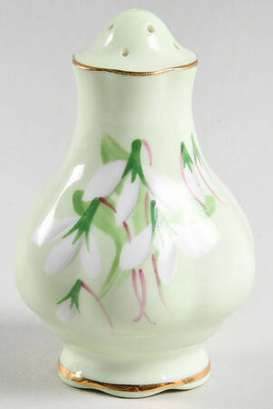Laurentian Snowdrop Pale Green Pepper Shaker