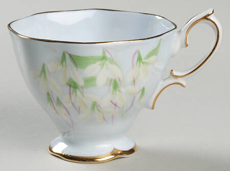 Laurentian Snowdrop Pale Blue Footed Cup