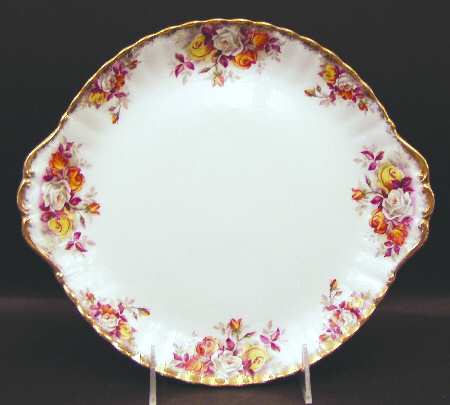Lenora Handled Cake Plate by Royal Albert