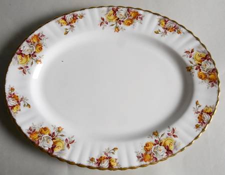 Lenora 13" Oval Serving Platter
