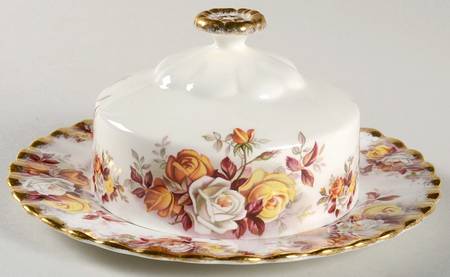 Lenora Round Covered Butter