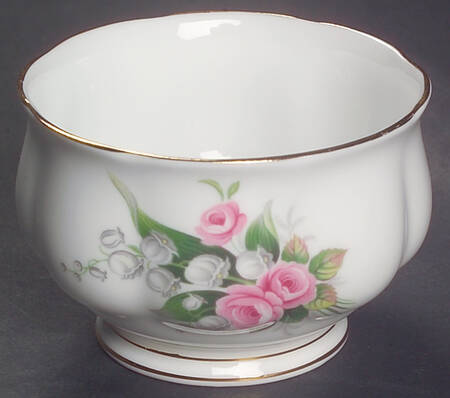 Lily of The Valley Mini Open Sugar Bowl