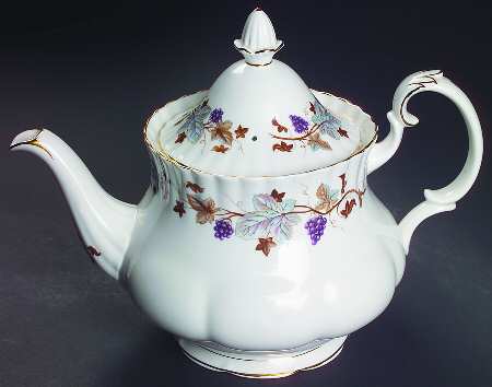 Lorraine Teapot & Lid by Royal Albert