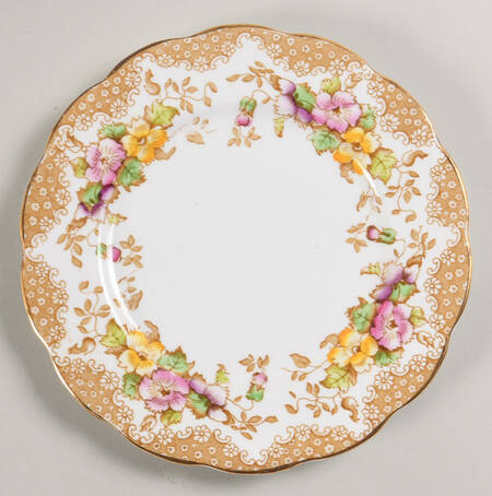 Lovelace Brown Dessert/Pie Plate