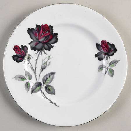 Masquerade Salad Plate