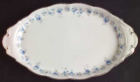 Memory Lane Tray for Creamer & Sugar with Lid by Royal Albert