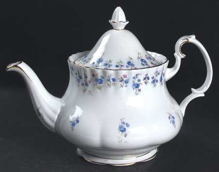 Memory Lane Teapot & Lid by Royal Albert