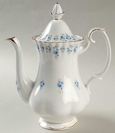 Memory Lane Small Coffee Pot & Lid by Royal Albert