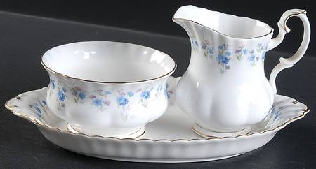 Memory Lane Tray for Creamer & Open Sugar