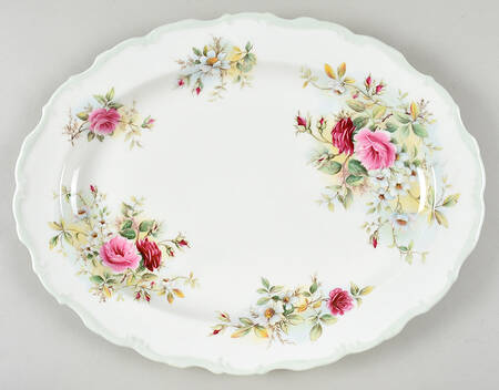 Memories 16" Oval Serving Platter