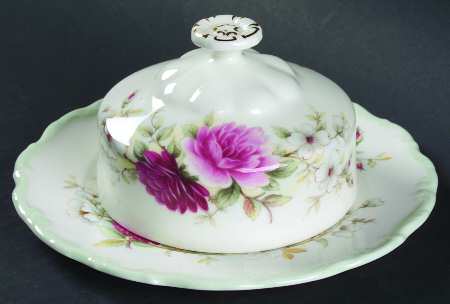 Memories Round Covered Butter