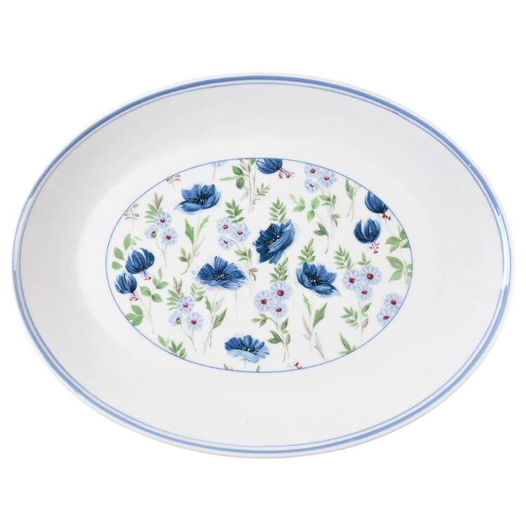 Meadow Song 16" Oval Serving Platter