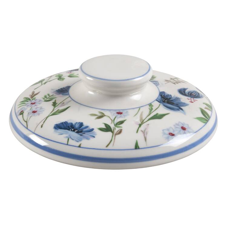 Meadow Song Lid for 1.5 Qt Round Casserole