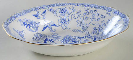 Mikado 9" Oval Vegetable Bowl