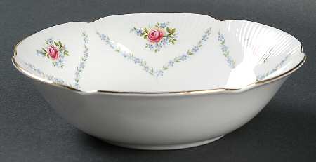 Minuet (Pink & Blue) Coupe Cereal Bowl