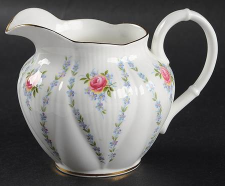 Minuet (Pink & Blue) Creamer