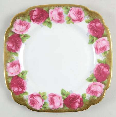 Mothers Day Square Salad Plate