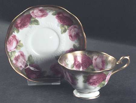 Mothers Day Footed Cup & Saucer Set