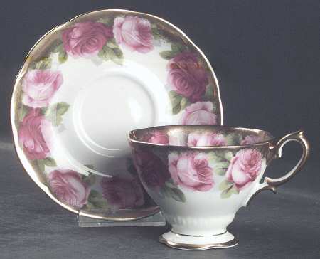 Mothers Day Footed Cup & Saucer Set