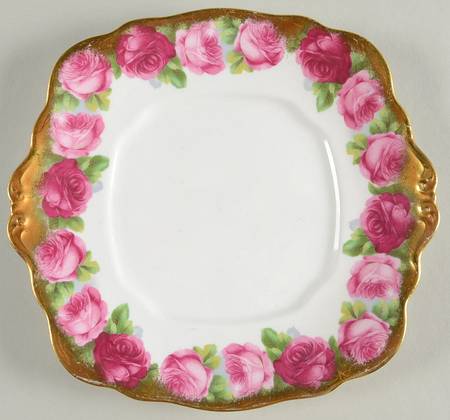 Mothers Day Square Handled Cake Plate