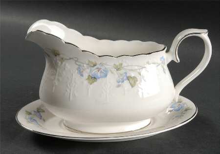 Morning Flower Gravy Boat & Underplate