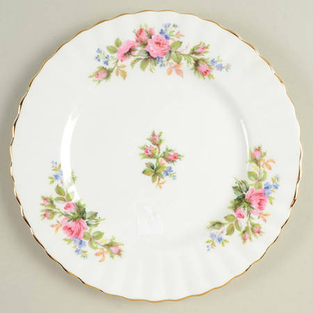 Moss Rose (Montrose Shape) Dessert/Pie Plate