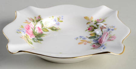Moss Rose (Montrose Shape) Small Square Ashtray