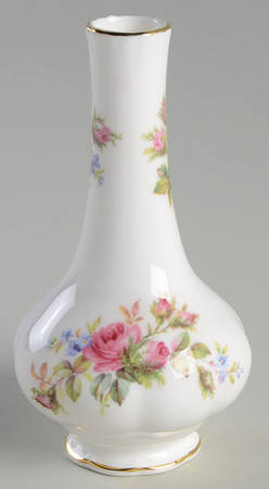 Moss Rose (Montrose Shape) 5" Bud Vase