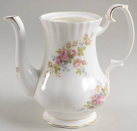 Moss Rose (Montrose Shape) Small Coffee Pot No Lid