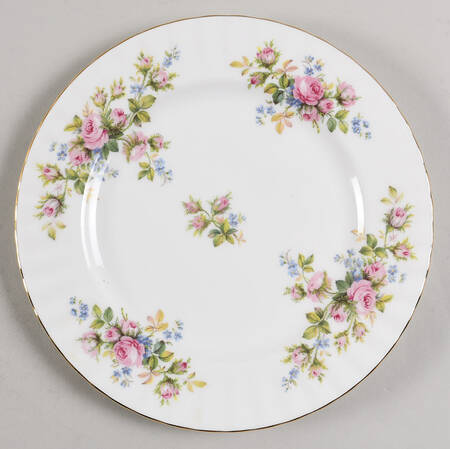 Moss Rose (Montrose Shape) Salad Plate
