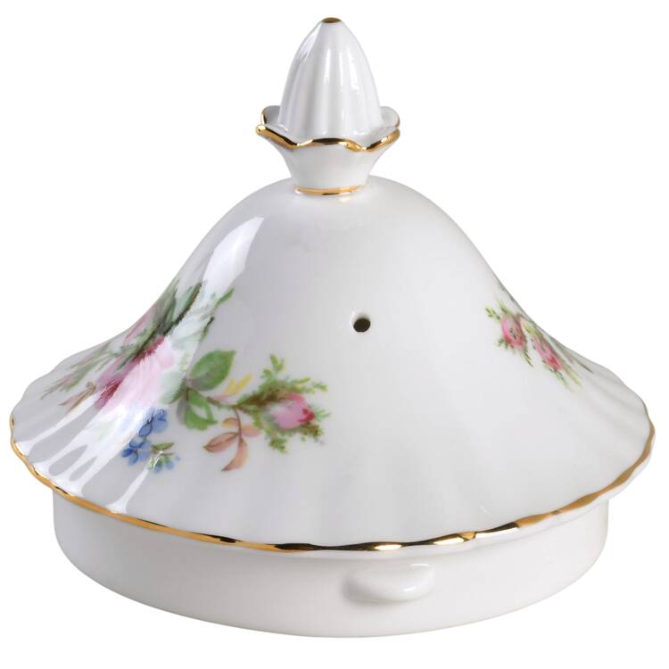 Moss Rose (Montrose Shape) Lid for Small Teapot
