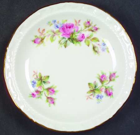 Moss Rose (Montrose Shape) Coaster